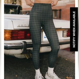 Shop fancy fitflow double lined leggings - plaid